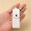 1pc PU Leather Potable Lipstick Holder , Lipstick , Lip Balm Organizer Holder Lipstick Travel Storage Case Bag Charm
