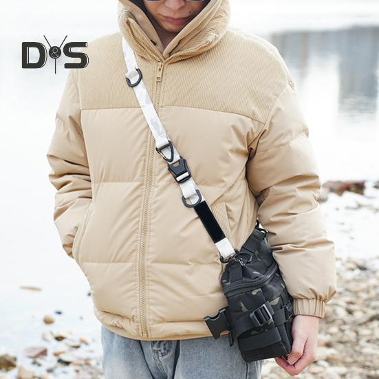 Ремень для переноски на открытом воздухе, регулируемая длина, быстросъемный, расширяемый, с кольцом для подвешивания