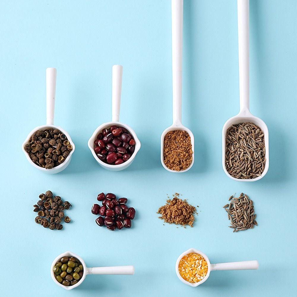 2 шт. Прозрачная ложка для порошка, ложка для соли, ложка для мытья, ложка для кормления питомцев, прочная мерная ложка