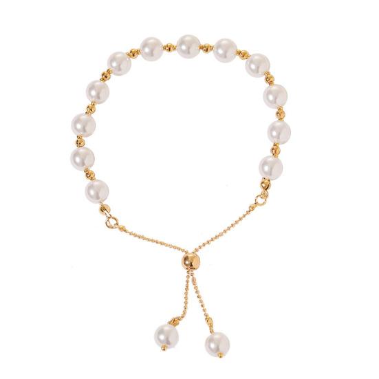 Изысканный браслет-оберег с гальваническим покрытием женский декоративный