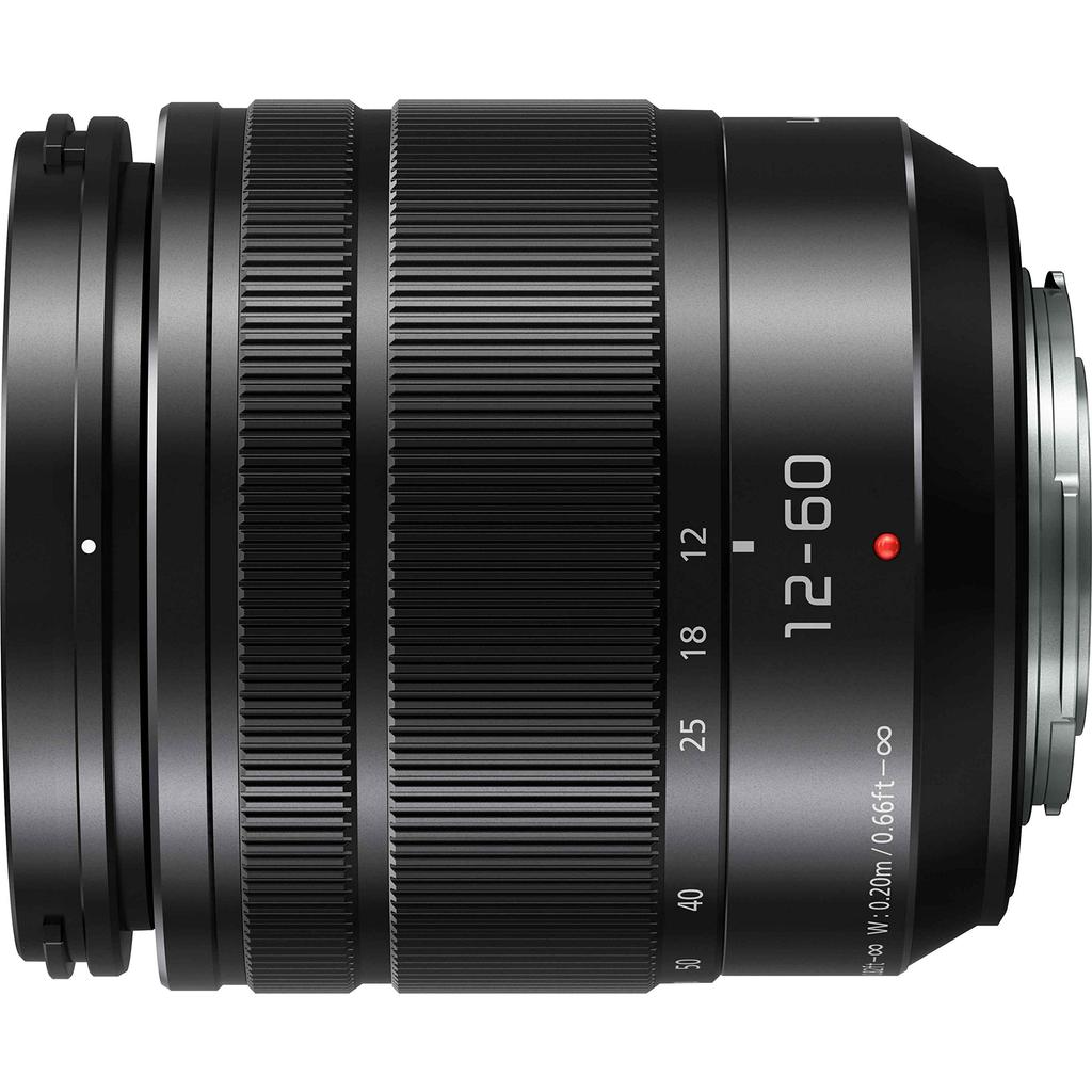Panasonic LUMIX G VARIO Standard Zoom Lens for Micro Four Thirds 12-60mm/F3.5-5.6 ASPH./POWER O.I.S H-FS12060