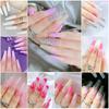 Fake Nails Long Ballet Coffin Nail Fake Nails Wear Nail Art Finished Nail Art Sticker Nail Art Sticker