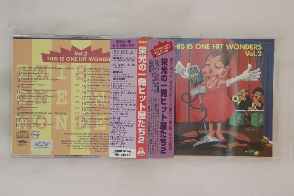 CD VARIOUS - This Is One Hit Wonders Vol. 2 AZ5030 A-Side Record 1995 Japan Obi Japanese Pop/Rock Used