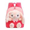 Adorable Rabbit Plush Backpack For Girls With Breathable Lightweight Durable Design