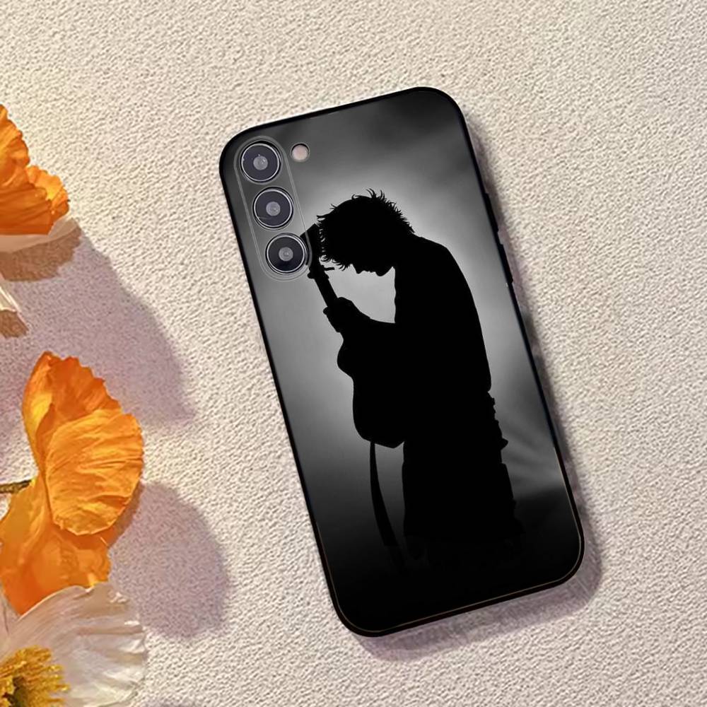 Чехол для телефона Ed Sheeran Горячий певец Черный Силикон Мягкий Для Samsung Galaxy A73,A72,A71,A70,A53,A52,A51