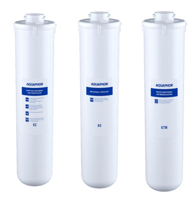 Aquaphor Wkłady K2, K5, K7M