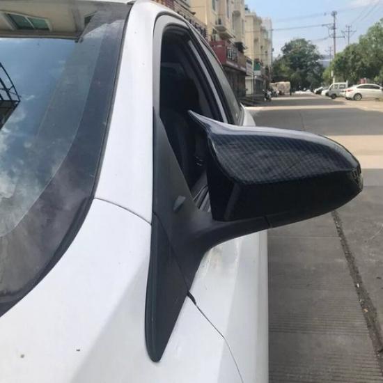 Крышка бокового зеркала заднего вида из углеродного волокна OX Horn для Toyota Corolla 2014-2018