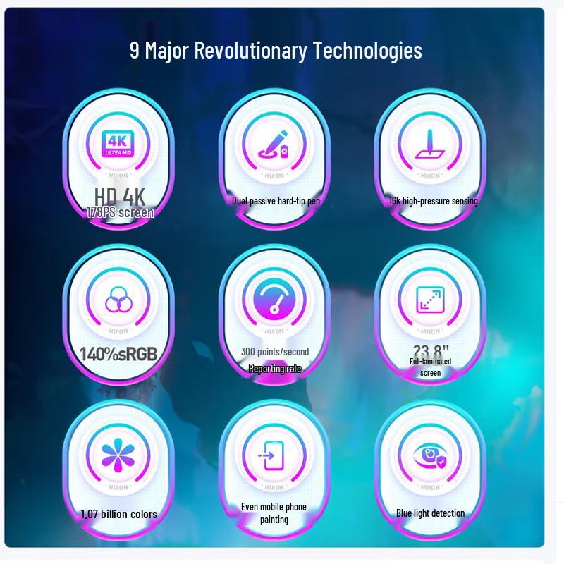 Huion Kamvas Pro 24 4K Graphics Display