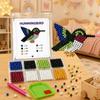 Tiny Beads Paste Beads Kit Animal Shape DIY Bead Craft Kit Animal Pendant Set  For Adults & Kids