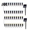Decorative Solar Outdoor Lights 15 Pcs Mini Ground LED Flat Landscape Lighting Waterproof Small Walkway Garden with Auto On/Off for Pathway Yard