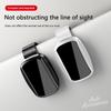QXFA9 Car Sun Visor Glasses Storage Holder Mirror Surface Styling Accessory For BMW E93 F10 F20 F30 F40 F15 F25 F26 F31 F49 F86 M3 M5