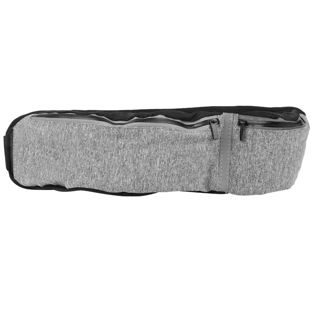 Sports Waist Bag Multifunction Outdoor Waterproof Largecapacity Belt Bag Running(Black Size)