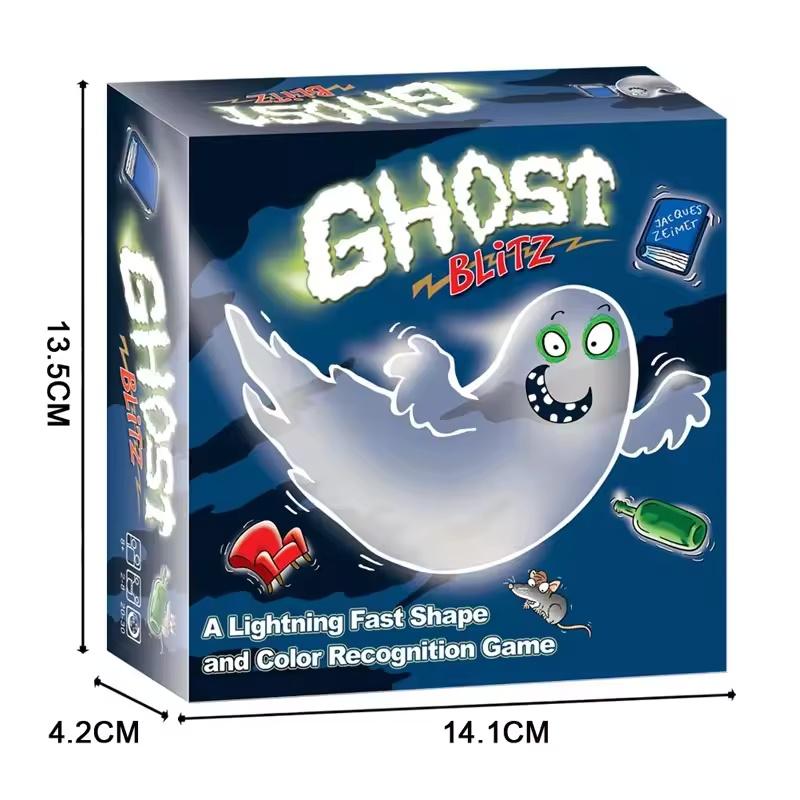 Настольная игра Ghost Blitz Friends Карточные игрушки Zoch Verlag Geistes Blitz Семейная игра Набор карточных игр Развлечения Вечеринка Праздничные подарки