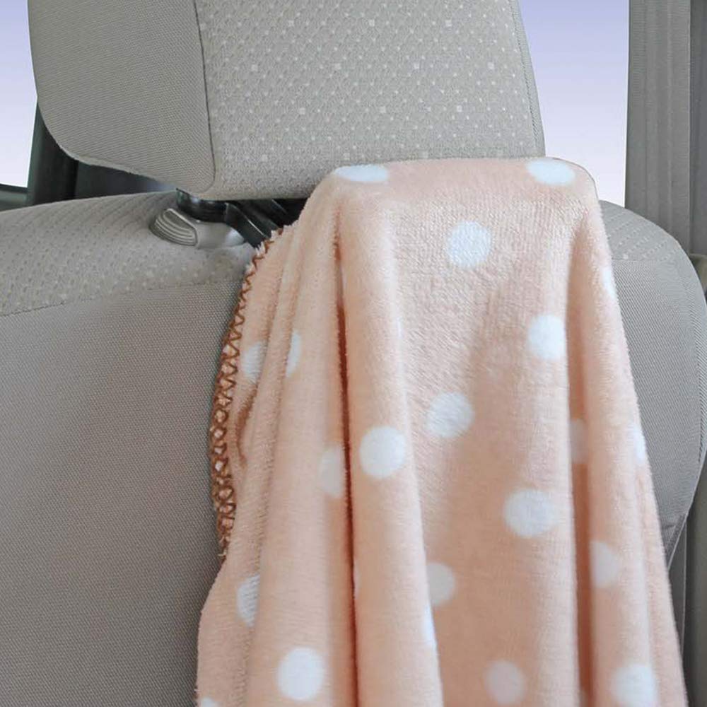 Napolex Fizz-1091 Крючок с двойным плечом для автомобилей, Простая установка только через стойки подголовника, Нагрузка