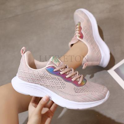 Женская обувь Tenis Feminino Женская дизайнерская обувь Повседневная летняя обувь на платформе с сеткой Zapatillas Mujer Basket Femme Женские кроссовки