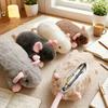Soft Furry Texture Animal Pencil Case 20CM Zipper Pen Pouch  Student Stationery