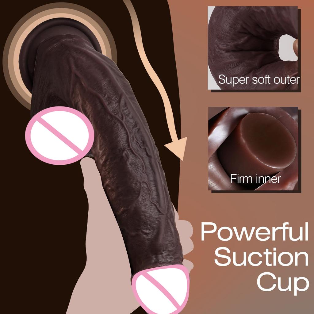 Супер Длинный Кожаный Дилдо Пенис Силиконовый Реалистичный Секс Игрушки Для Женщин Мастурбатор Большой Проникновение Анальная Пробка Страпон Член Взрослый