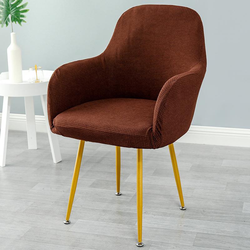 Чехлы на стулья из флисовой ткани с высоким наклоном, чехлы на стулья, моющиеся, передвижные чехлы на сиденья, универсальный размер для отеля, дома, банкета