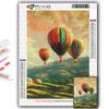 Cross Stitch Kit DIY Diamond Embroidery Hot Air Balloon Diamond Painting Home Decor