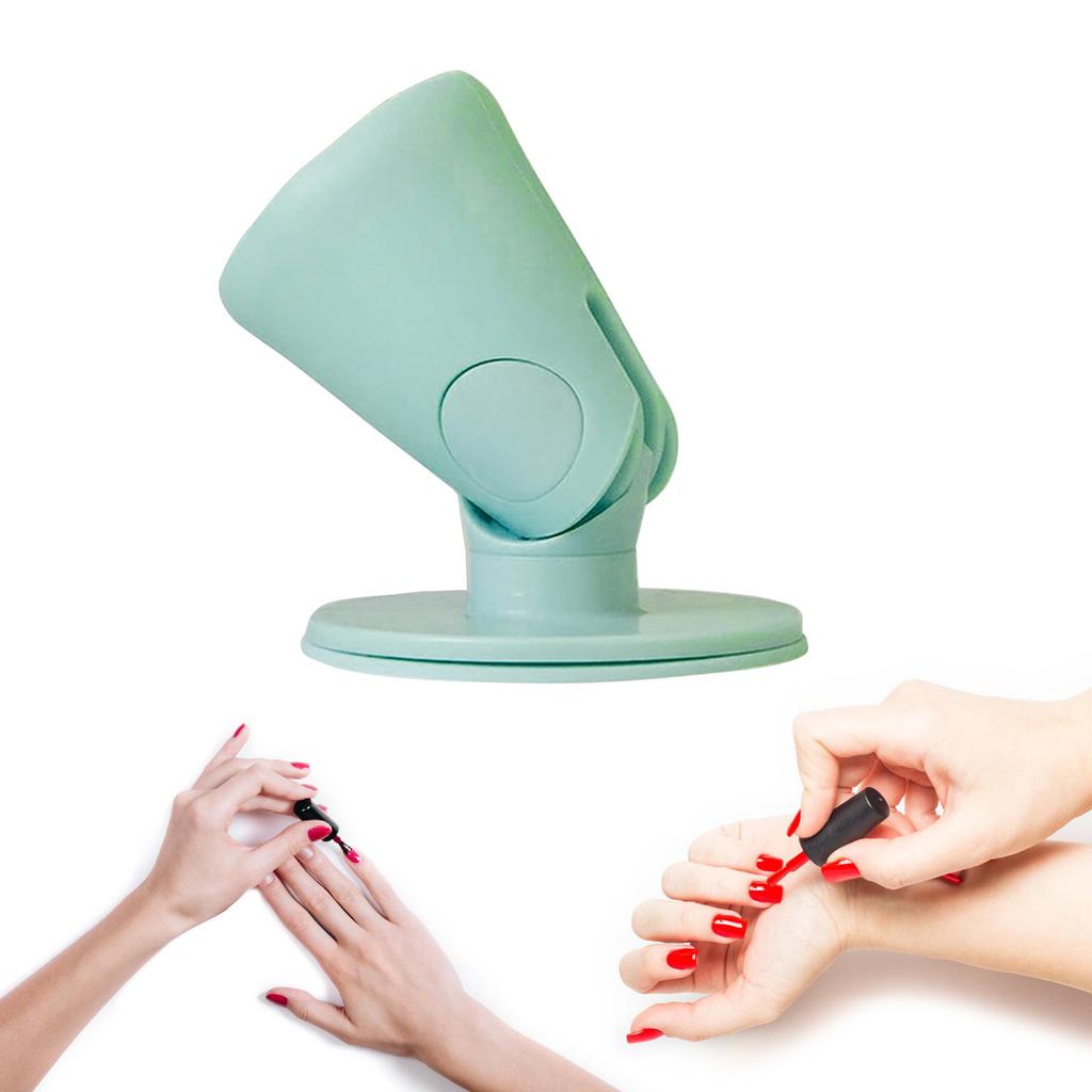Неопрокидывающийся держатель для флакона с лаком для ногтей Наклонный маникюрный инструмент для рисования ногтей Аксессуары для лака для ногтей