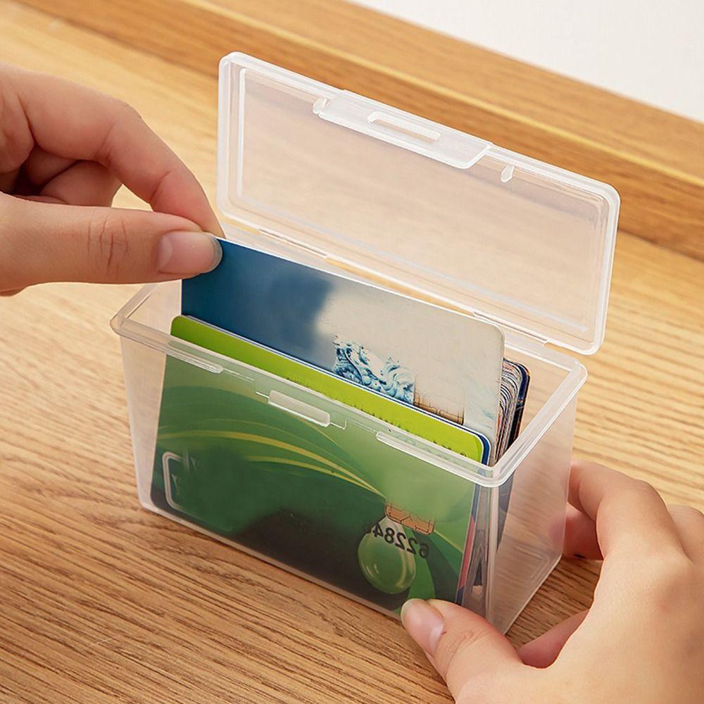 С крышкой прозрачный ящик для хранения пластиковый контейнер для мелких вещей кейс для хранения ювелирных изделий
