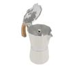 300ml Capacity Moka Pot Coffee Maker 6 Cups Capacity Aluminum Coffee Pot  Kitchen Use