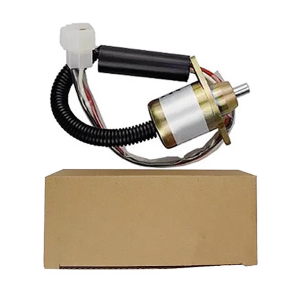 For Rapid Shutdown Solenoid Valve Fuel Shutoff Stop Solenoid Fuel System Control Terminal With Sleeve Protective Sleeve