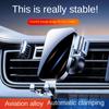 [Сплав] Металлический автомобильный держатель для телефона Высококачественный стабильный автомобильный вентиляционный отверстие Специальный универсальный универсальный навигационный держатель Новый (Стабильный крючок)