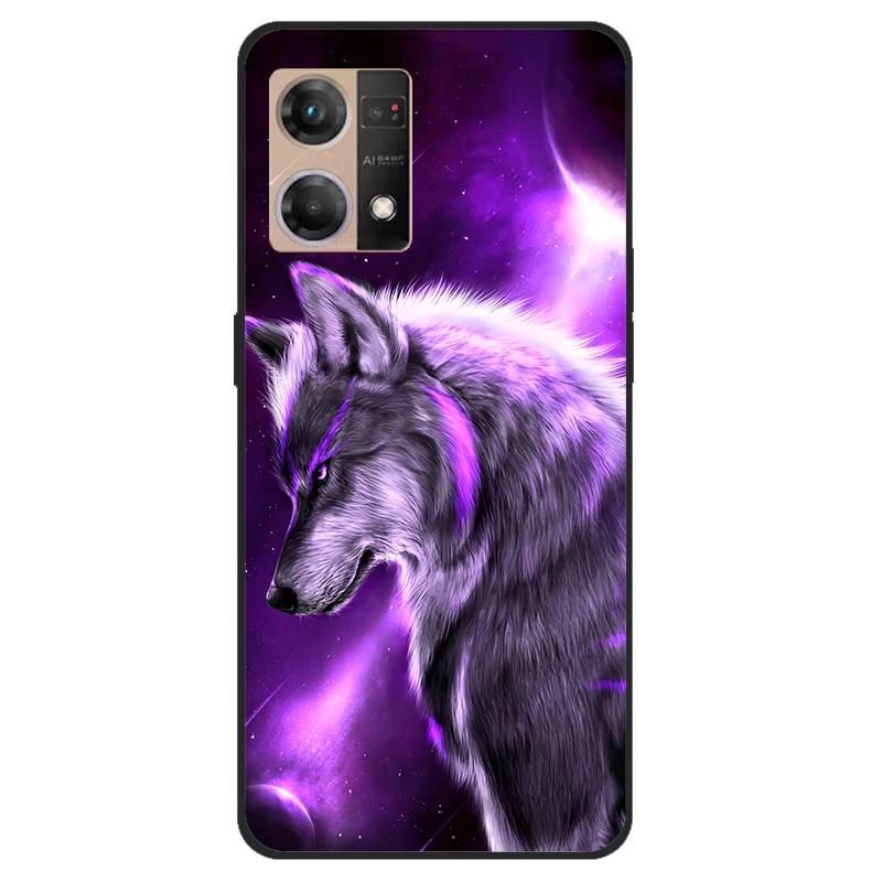 Чехол для Oppo Reno7 4G CPH2363 Ударопрочный Мягкий силикон ТПУ Задняя крышка Для Oppo F21 Pro F21Pro Чехлы для телефонов для Reno 7 4G Милый