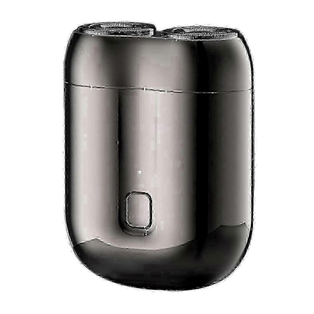 Dual Head Electric Razor for Men - Mini USB Shaver, Portable, Washable