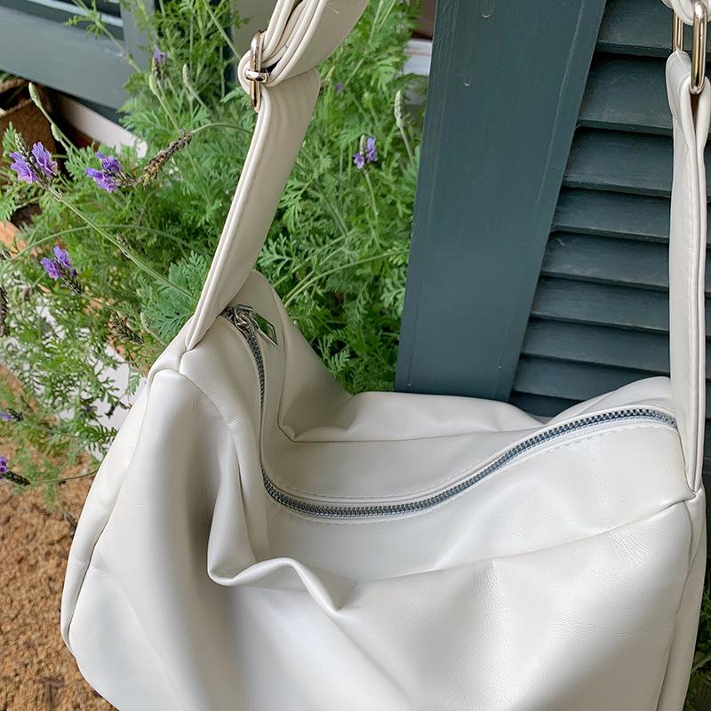 Женская сумка Niche Tote из мягкой кожи большой вместимости 2025 года — идеальный вариант для поездок в колледж