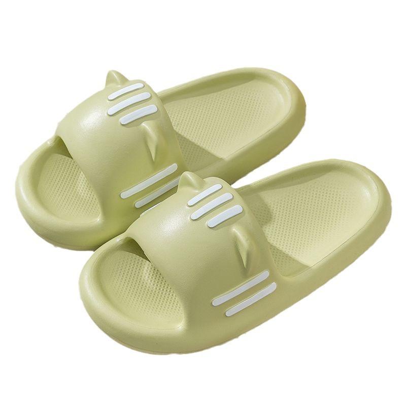 Крутые шлепанцы на толстой подошве, милые женские, для ванной, для дома, нескользящие и не вызывающие неприятный запах ног, домашние, для помещений, мужские