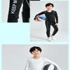 Boys Compression Tights Sets Running Training Fitness Sports Breathable Quick Drying Long Sleeve T-shirt