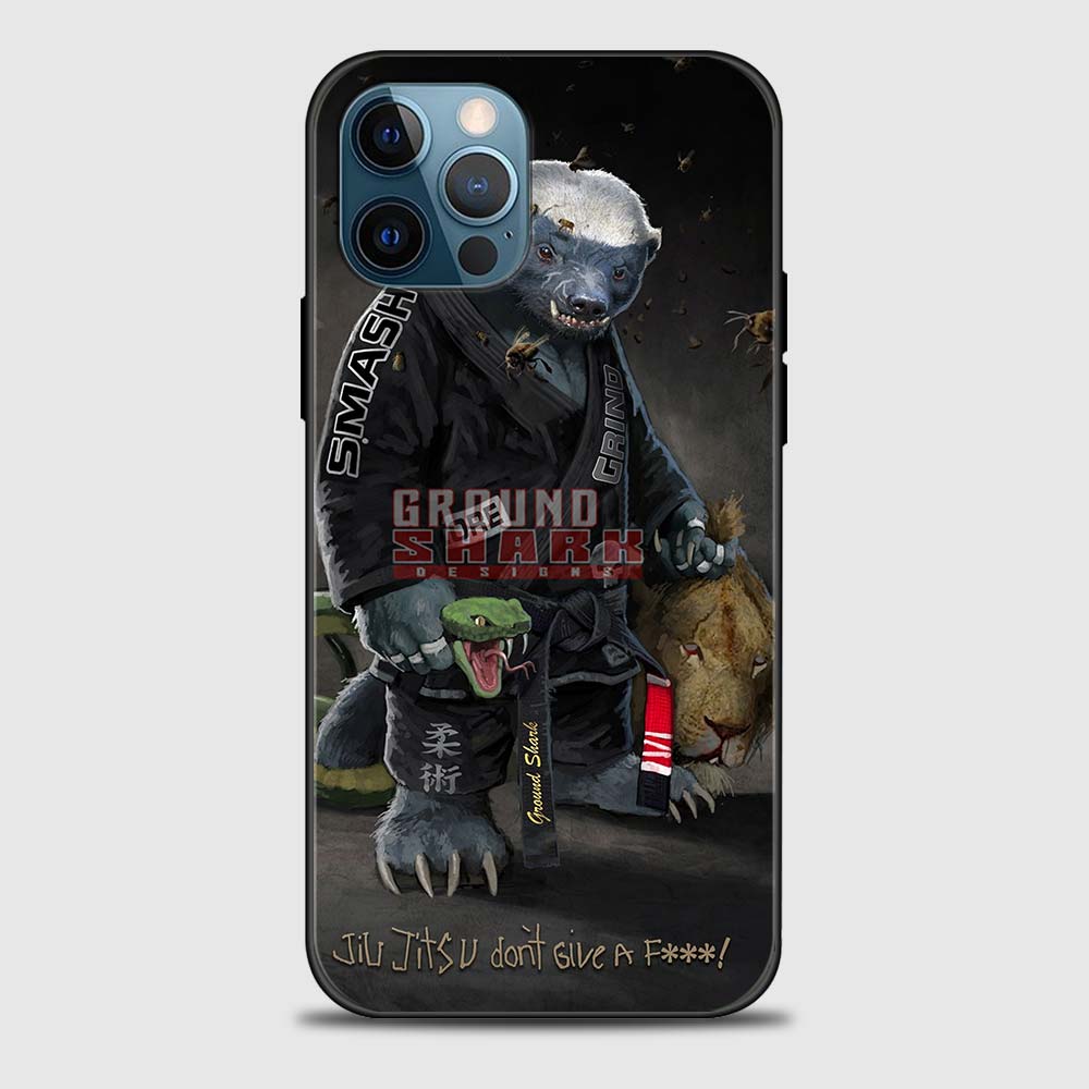 Чехол для телефона для iPhone 12 Pro 11 Pro Max XR XS MAX 7 8 Plus 12, мини-силиконовый бампер, черный чехол BJJ, бразильское джиу-джитсу