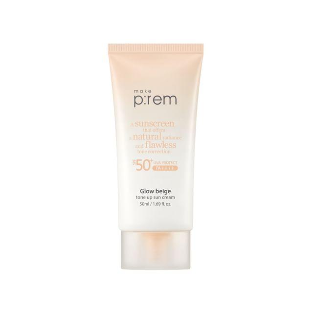 Сделать п:rem - Осветляющий солнцезащитный крем Tone Up, оттенок Glow Beige