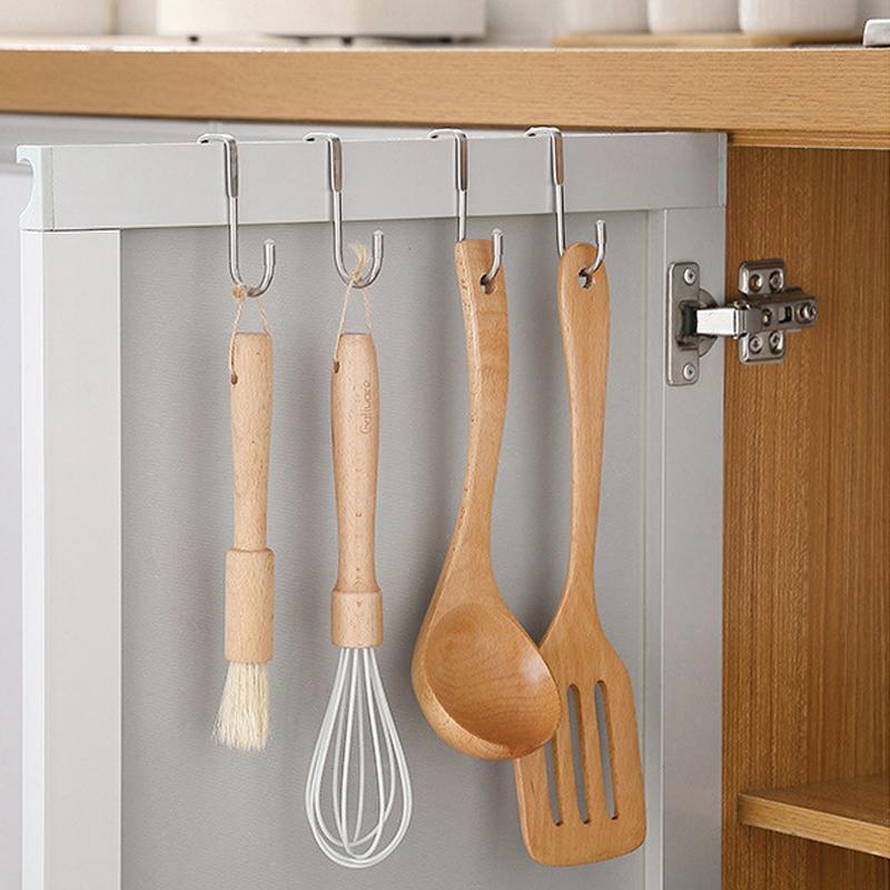 Кухня, ванная комната, шкаф, дверь, задняя дверь, не оставляющая следов задняя дверь, крючок для пальто, S-образный крючок без отверстий