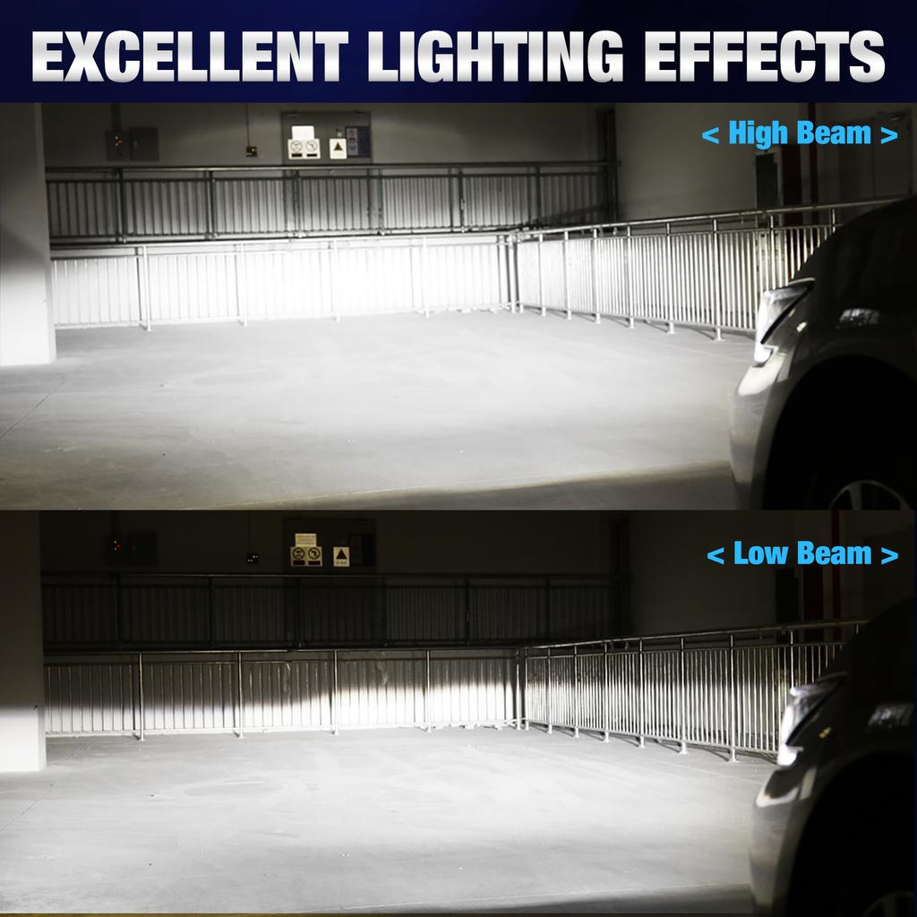 2 шт. H1 H3 светодиодные лампы для фар 60 Вт 20000LM 6500K H27 880 881 CSP для автомобиля мини-фары дальнего света авто диодные противотуманные фары 12 В автомобильные