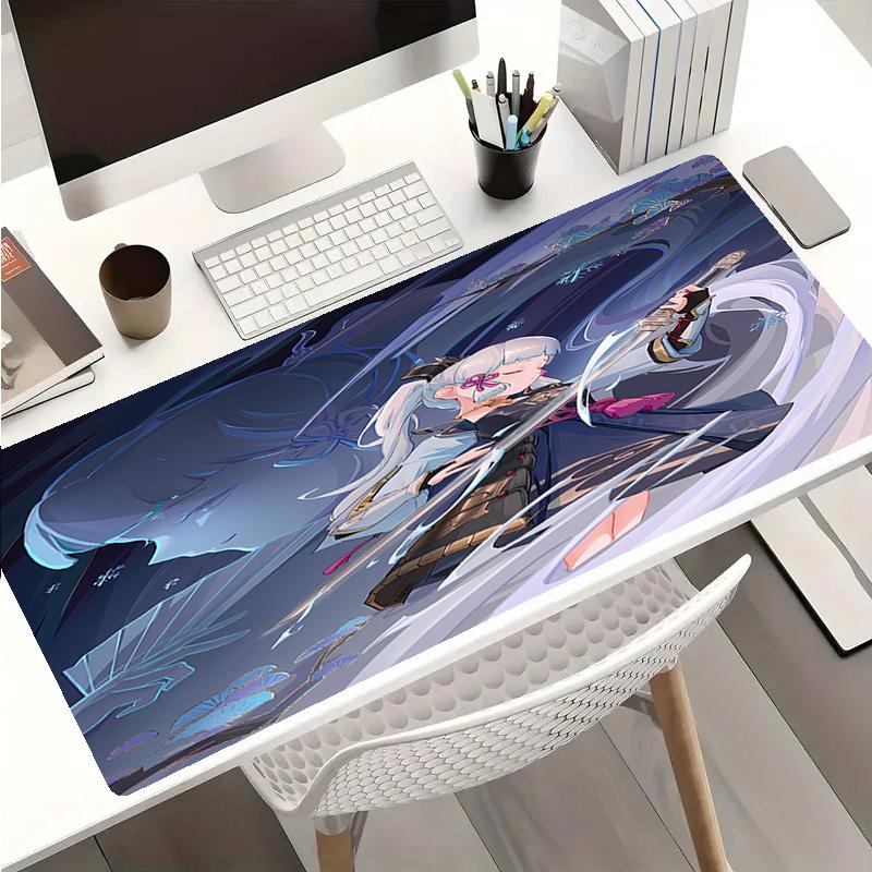 Genshin Impact characters4 Mouse Pad - Non-Slip Rubber Base, Smooth Surface for Work,Gaming,Office,And Home Use, Desk Mouse Pad