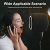 Marisflo Professional Microphone Isolation Pop Superior Noise Cancellation Ball, 2-Layer Filter, High-Density Foam,