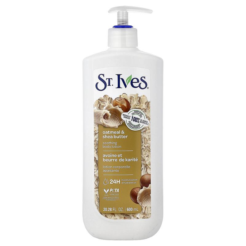 Soothing Body Lotion, Oatmeal & Shea Butter, 20.28 fl oz (600 ml)