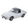 TOMYTEC Tomica Limited Vintage 1/64 Scale LV-139c Toyota Sports 800 with Custom Wheels, Silver, 1969 Model, Finished Product, 336037