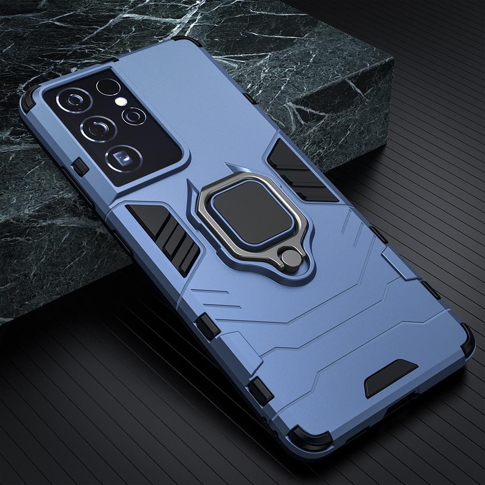 Металлический кронштейн 360° Чехлы для телефона Samsung Galaxy S25 S24 S23 S22 S21 S20 Ultra Plus FE Кольцо Автомобильный Магнитный Жесткий Поликарбонатный Чехол