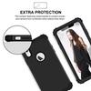 3 in 1 Heavy Rugged Armor Shockproof Phone Case For iPhone XR Xs Max SE 2020 2025 Soft TPU Silicone Hard Plastic Back Cover