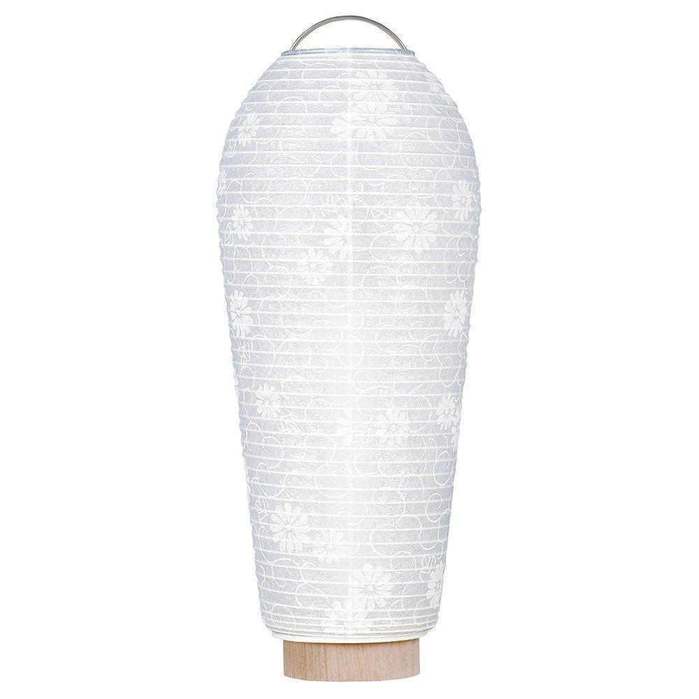 Buddhist Altar Shop Takita Shoten Mini Bon Lantern Bon Lantern Kodama Monten for New Bon Festival 3901 Height 25cm X Fire Bag Diameter 10cm White