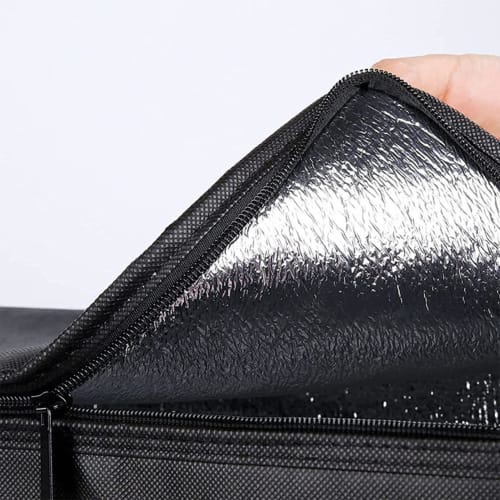 Insulated Lunch Bag, Food Delivery Cooler - Multi-Purpose, Heavy-Duty, Large Capacity 65L-70L Insulated Bag, Oil-Resistant, Tear-Resistant, Portable L