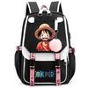 Anime One Piece College Computer Backpack Creative Knapsack Versatile Book Bag for Kid Gifts Men Women Travel Bag Leisure Bag Rucksack Mochila
