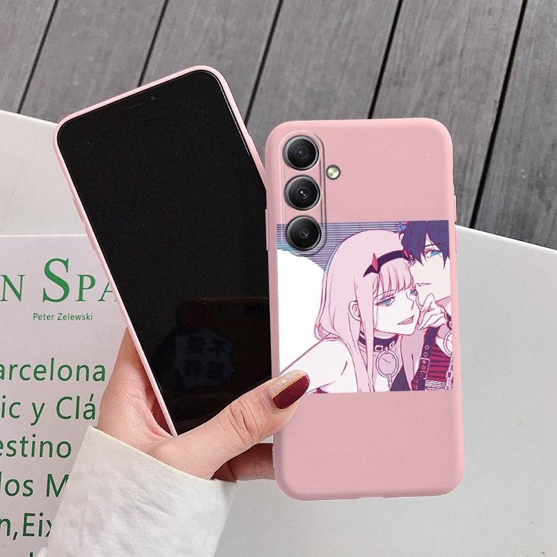 Чехол для телефона для пары девушек iPhone Samsung A55 S24 FE S25 M35 A16 Xiaomi Redmi Note 13 Pro 14C Huawei Honor Realme противоударный матовый чехол с защитой от царапин