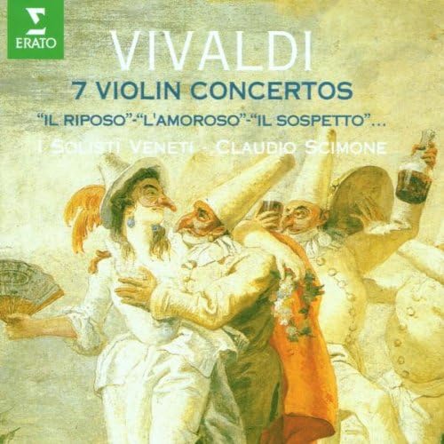 CD SCIMONE/ I SOLISTI VENETI - Vivaldi: 7 Violin Concertos 4509974152 Non Japan Classical Used
