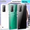 Freeson R2 Phone Case for Nuts, Slim Full Protection Shockproof Clear TPU Soft (With Lanyard), Transparent
