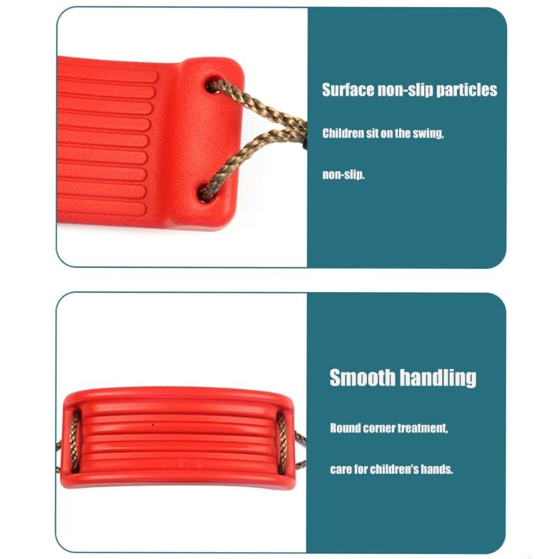 Детские качели с регулируемой веревкой для качания, для подвешивания в помещении и на улице, качельный набор, садовые качели, оборудование для детской площадки